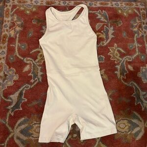 SET Active Cream Sleeveless Romper